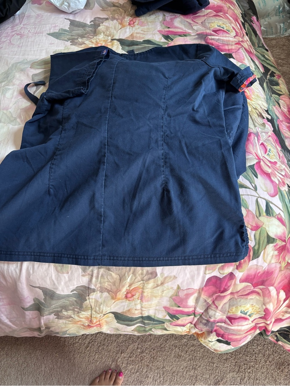 koi Navy Medical Scrub Jacket